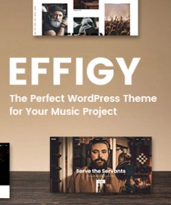 Effigy - A Clean and Professional Music WordPress Theme