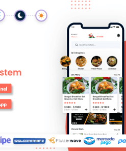 eFood - Food Delivery App with Laravel Admin Panel + Delivery Man App