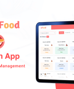 eFood -  Kitchen/Chef App