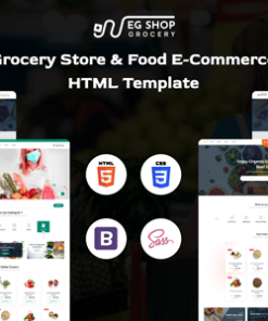 EG Shop - Grocery Store eCommerce HTML Template