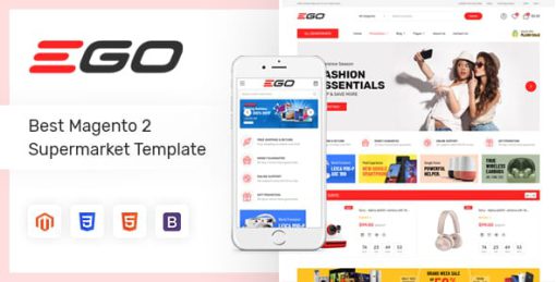 Ego - Marketplace Multipurpose Magento 2 Theme