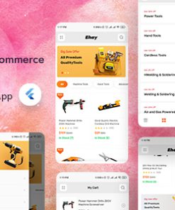 Ehay - Tools & Parts Store eCommerce Flutter App + Admin Dashboard