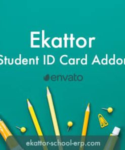 Ekattor Student ID Card Addon