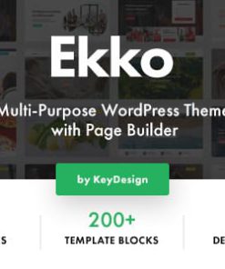 Ekko - Multi-Purpose WordPress Theme with Page Builder