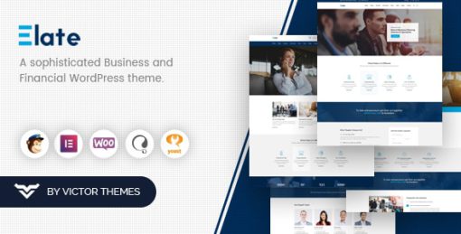 Elate | Financial Consulting WordPress Theme