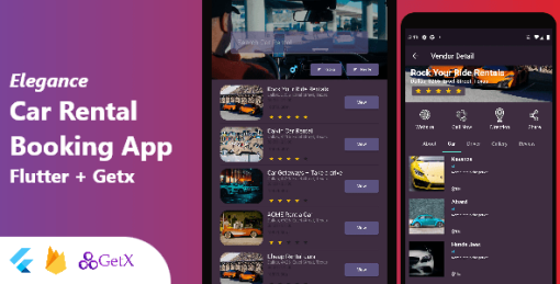 Elegance Car Rental - Booking App - Flutter & Getx