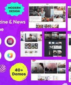 Elementor  Blog  & Magazine WordPress  Theme