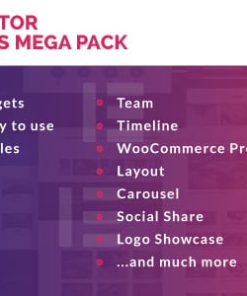 Elementor Widgets Mega Pack - Addons for Elementor Page Builder WordPress Plugin