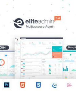 Elite Admin - Bootstrap 4 Dashboard template