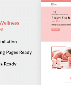 Eller -  Elegant Spa & Wellness  WordPress Theme