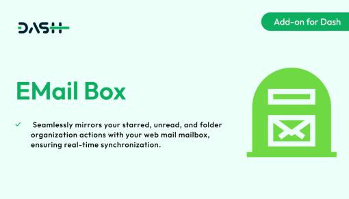 EMail Box – Dash SaaS Add-on