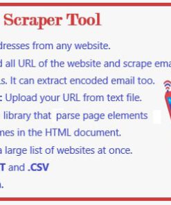 Email Extractor Scraper Tool