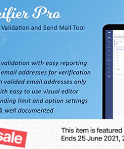 Email Verifier Pro - Bulk Email Addresses Validation, Mail Sender & Email Lead Management Tool