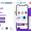 eMarket single vendor eCommerce App with Website, Admin Panel and Delivery boy app V5.0