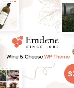 Emdene - Wine & Cheese WordPress Theme