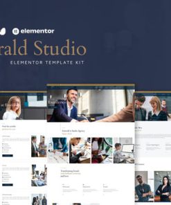 Emerald Studio -  Digital Agency Elementor Template Kit