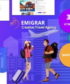 Emigrar - Creative Travel Agency HTML Template