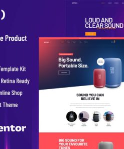 Emso - A Single Product  Elementor Template Kit