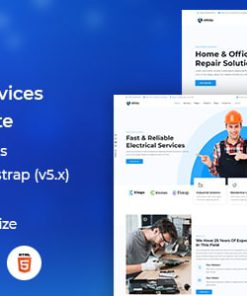 Emzu - Electricity Services HTML Template