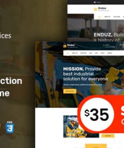 Enduz - Factory and Industry WordPress Theme