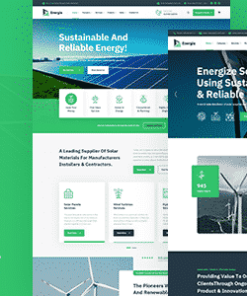 Energia - Renewable Energy WordPress Theme