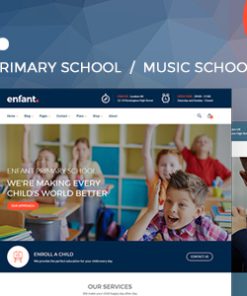 Enfant - School and Kindergarten WordPress Theme
