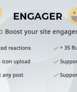Engager - Reactions builder for Posts, Comments and Forums