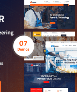 Enginir - Industrial & Engineering Multipurpose WordPress Theme