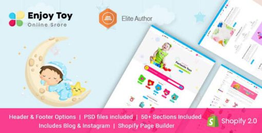 Enjoy - Kids Clothing & Toys Shopify Theme
