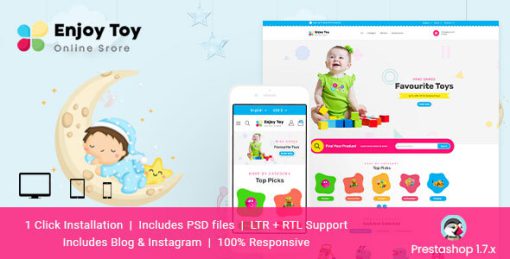 Enjoy Toy Responsive Prestashop Theme