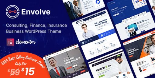 Envolve - Consulting Business WordPress Theme