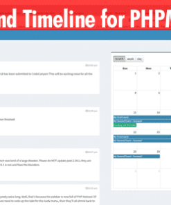 EPI Events Calendar for PHPMaker 2018