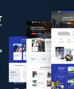 Erdunt - Industrial Business WordPress Theme