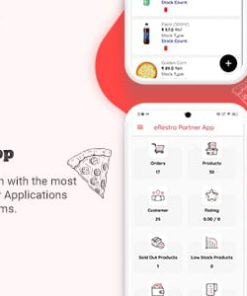 eRestro - Flutter Partner & Rider App for Multi Restaurant & Vendor - Food Ordering System