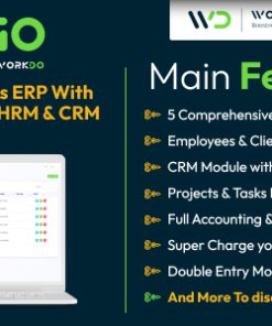 ERPGo - All In One Business ERP With Project, Account, HRM, CRM & POS