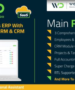 ERPGo SaaS - All In One Business ERP With Project, Account, HRM, CRM & POS