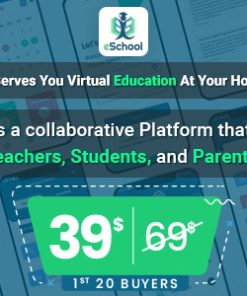 eSchool - Virtual School Management System Flutter App with Laravel Admin Panel