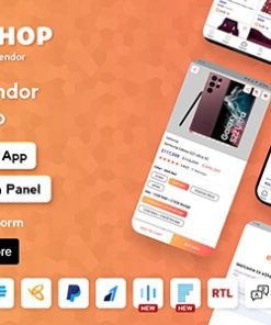 eShop - Multi Vendor eCommerce App & eCommerce Vendor Marketplace Flutter App