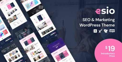 Esio - SEO & Marketing WordPress Theme