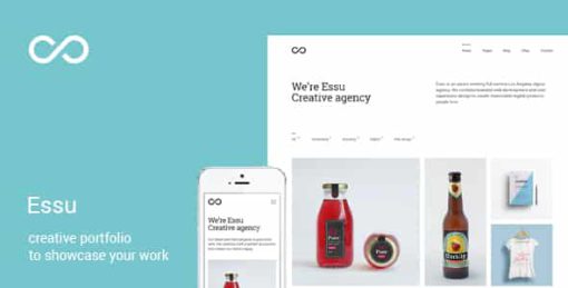 Essu - Simple Portfolio WordPress Theme
