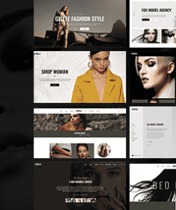 Estelle - Fashion and Modelling Agency Theme