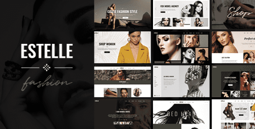 Estelle - Fashion and Modelling Agency Theme