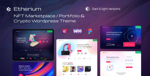 Etherium | NFT Marketplace & Crypto Wordpress Theme