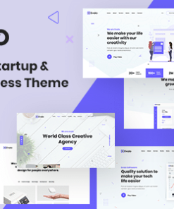 Evalo - Minimal SaaS Startup & Agency WordPress Theme