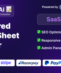 EvaluateAI - AI Powered Answer Sheet Evaluator and Marksheet Generator Saas Platform