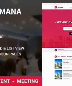 Event Management WordPress Theme