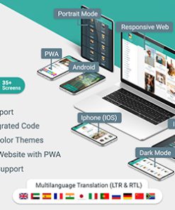 Eventify - Event Booking Flutter App Ui Kit (Android, IOS, PWA Responsive Website)