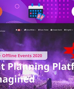 Eventmie Pro- Online + Offline Events & Classes Tickets Selling & Management Multi-vendor Platform