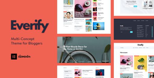 Everify - Multi-Concept Theme for Bloggers