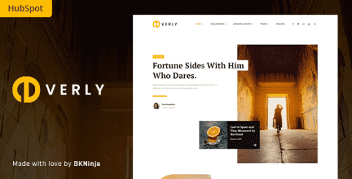 Everly - Blog and Magazine HubSpot Theme